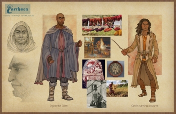 Earthsea - Gont costume Coming of Age concepts