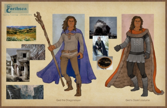 Earthsea - Low Torning & Osskil costume concepts